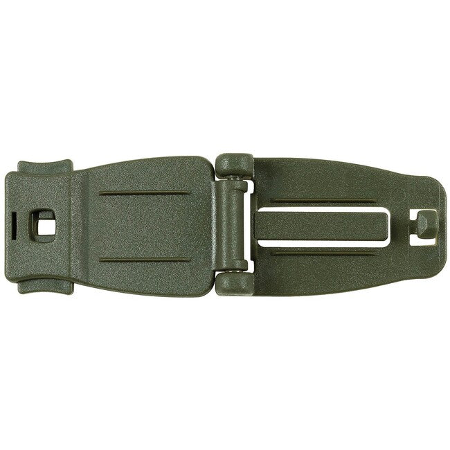 MFH Clip in plastica - adattatore MOLLE, verde OD