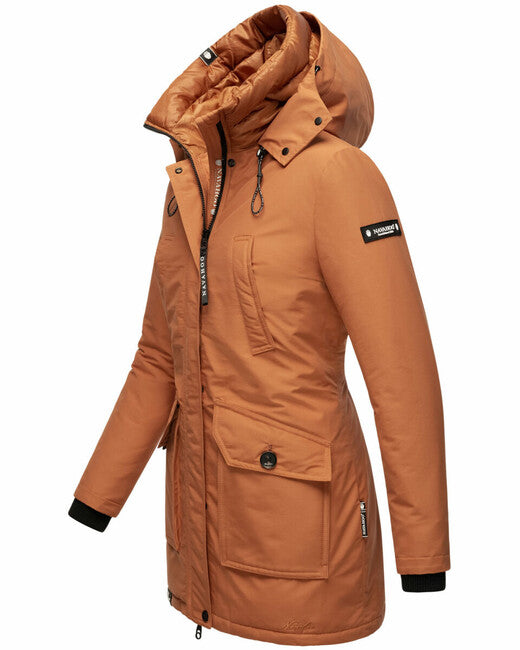 Navahoo Blizzardstorm giacca invernale da donna, cannella