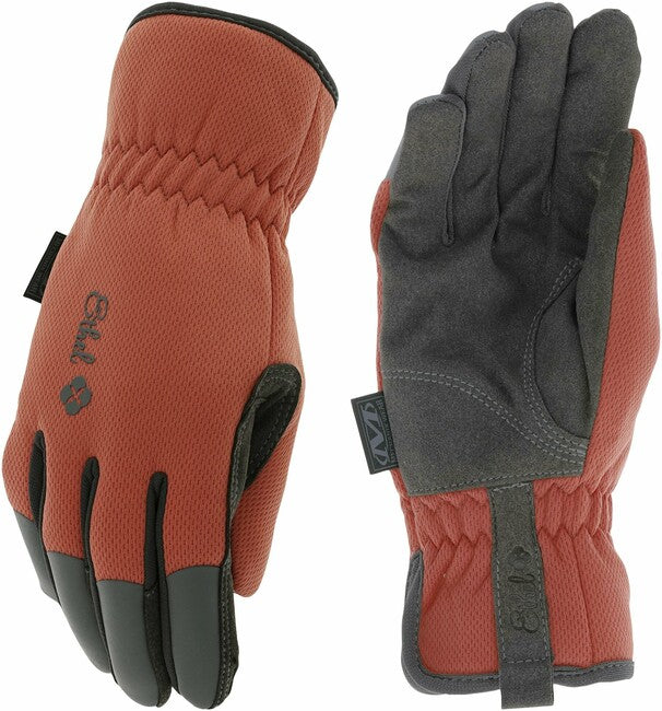 Mechanix Ethel Guanti da lavoro da donna , crimson