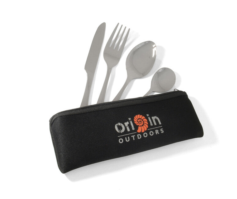 Origin Outdoors Biwak set di posate per la cena