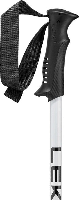 Leki Sentinel bastoncini da sci alpino, nero/bianco