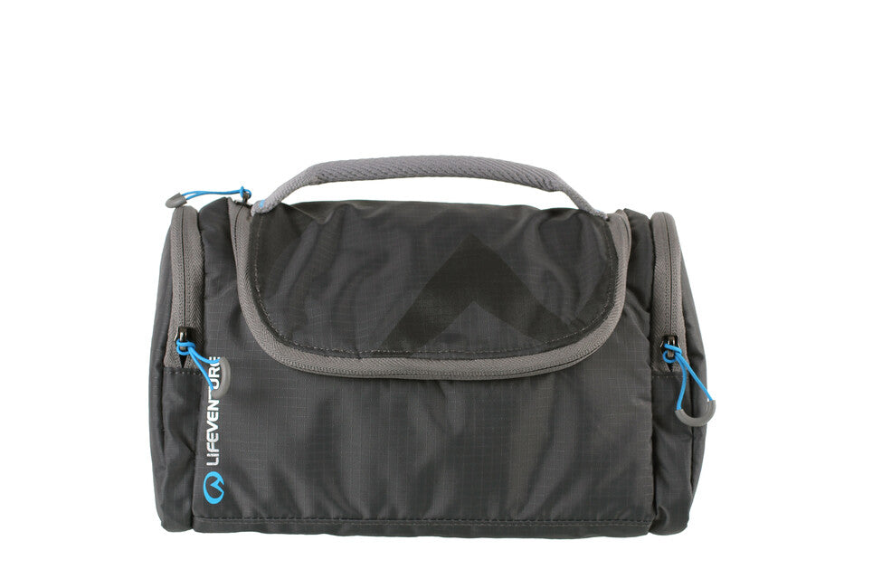Lifeventure Holdall in nylon con specchio rimovibile, grigio