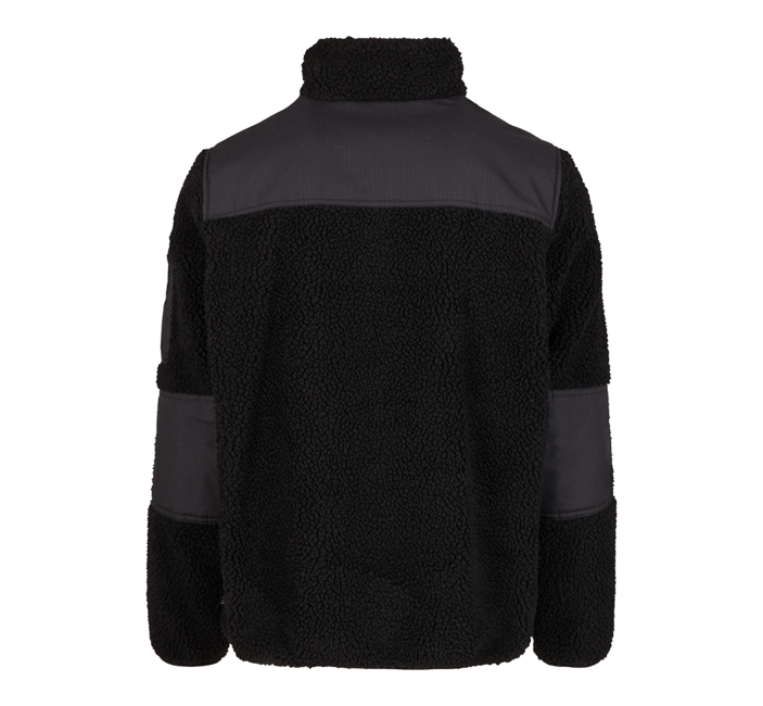 Brandit Ramble Teddyfleece giacca in pile da uomo, nera