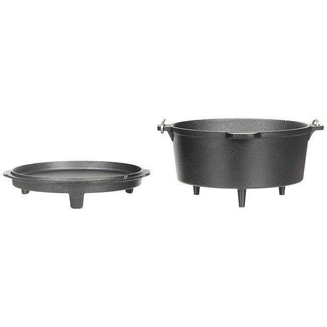Fox Outdoor Pentola da esterno, forno olandese, ghisa, circa 3,8 l