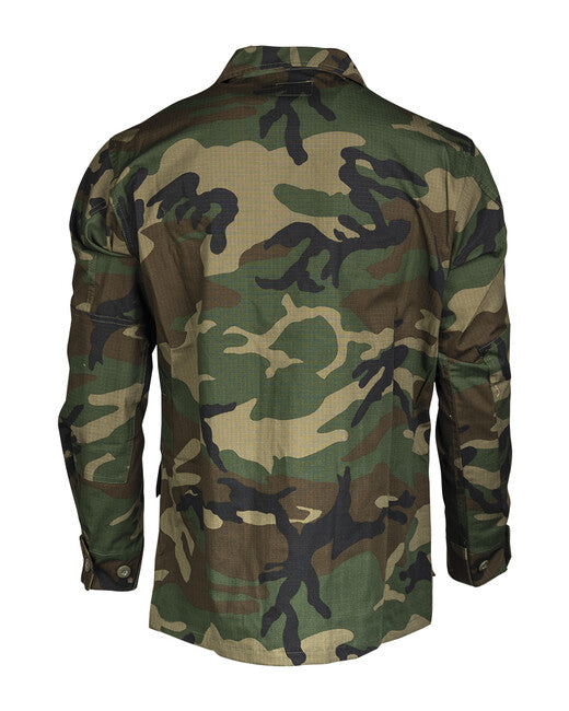 Mil-Tec Camicetta US tipo BDU rip-stop Woodland