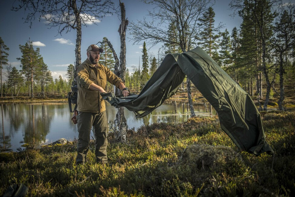 Helikon-Tex Shelter Cell - Poliestere Ripstop - PL Woodland