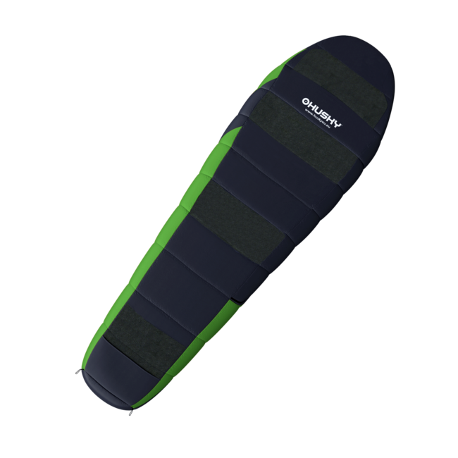 Husky Espace sacco a pelo sintetico per tre stagioni -5, verde