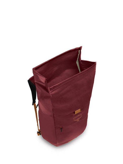 Osprey Transporter Roll Top zaino, red mountain