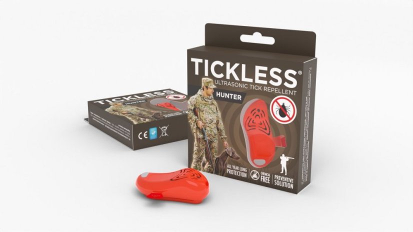 Tickless Hunter repellente per zecche a ultrasuoni, arancione