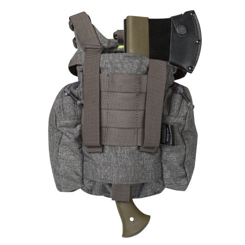 Helikon-Tex ESSENTIAL KITBAG® borsa a tracolla misto nylon e poliestere, nero-grigio melange