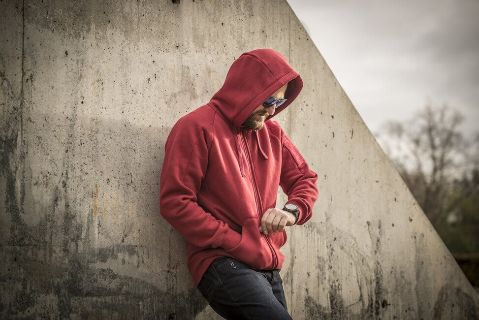 Helikon-Tex Felpa tattica urbana (FullZip) - grigio