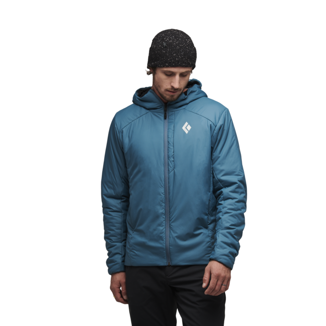 Black Diamond First Light Stretch felpa da uomo, blu creek