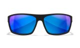 WileyX Peak Captivate occhiali da sole polarized specchio blu, matte black