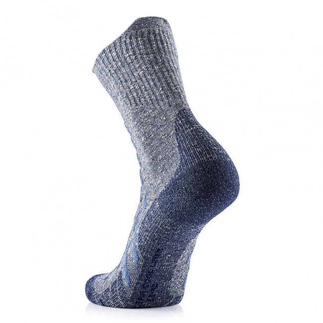 Therm-ic Calze alte da donna, grigio/blu