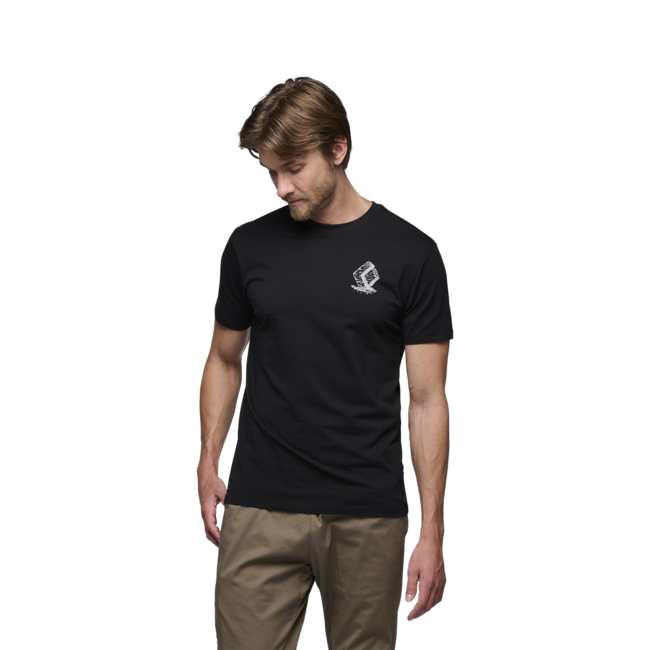 Black Diamond Boulder maglietta a maniche corte, nero