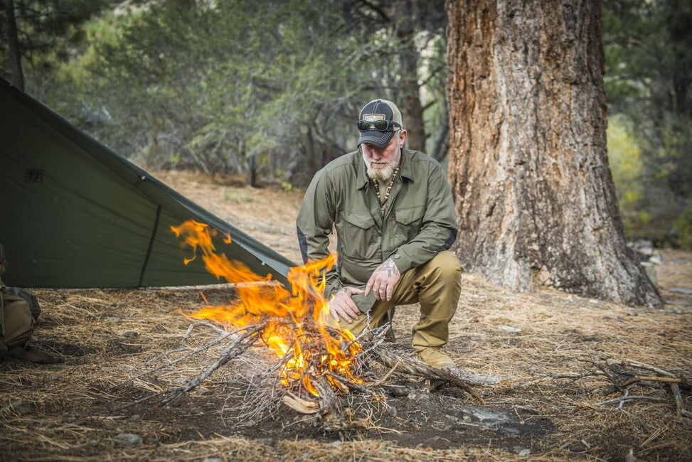 Helikon-Tex Woodsman camicia, coyote / verde taiga