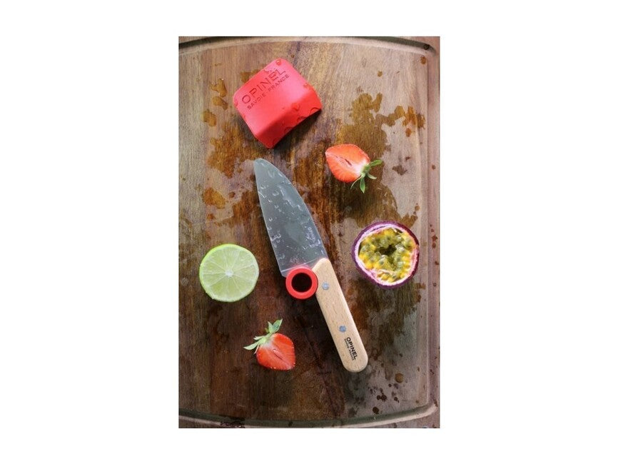 Opinel Le Petit Chef coltello per bambini + protezione per le dita