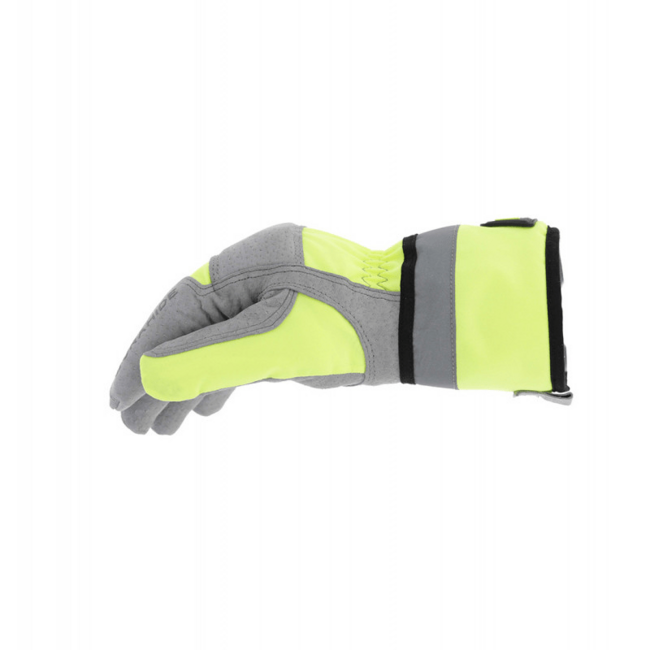 Mechanix ColdWork Gauntlet Hi-Viz guanti in Pelle, gialli
