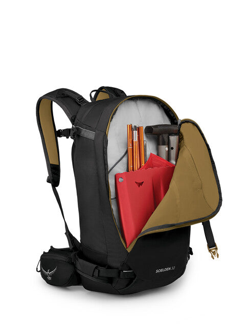 Osprey SOELDEN zaino skialp 32, nero