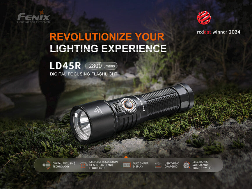 Fenix LD45R torcia e fuoco