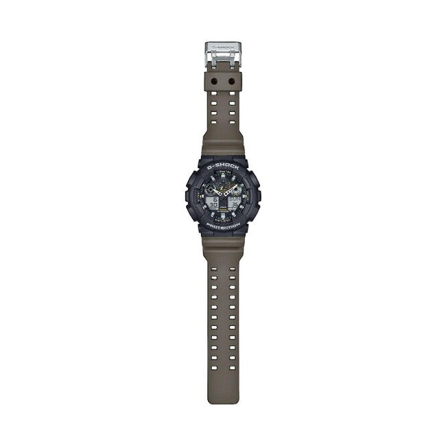 Casio G-Shock GA-100TU-1A3ER orologio, nero/marrone
