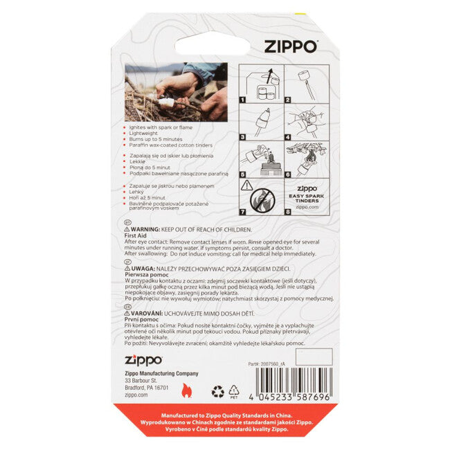 Zippo Accendino facilmente infiammabile