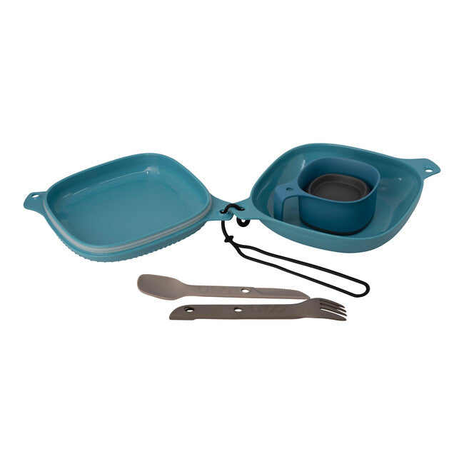 UCO Lunchbox 6 pezzi, blu-grigio