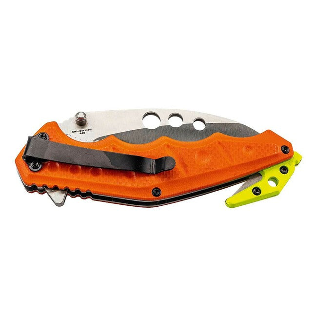 Herbertz TOP-Collection coltello di salvataggio a una mano 8,7 cm, arancione