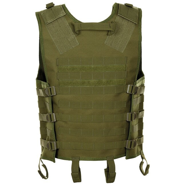 MFH Gilet MOLLE Light, verde OD