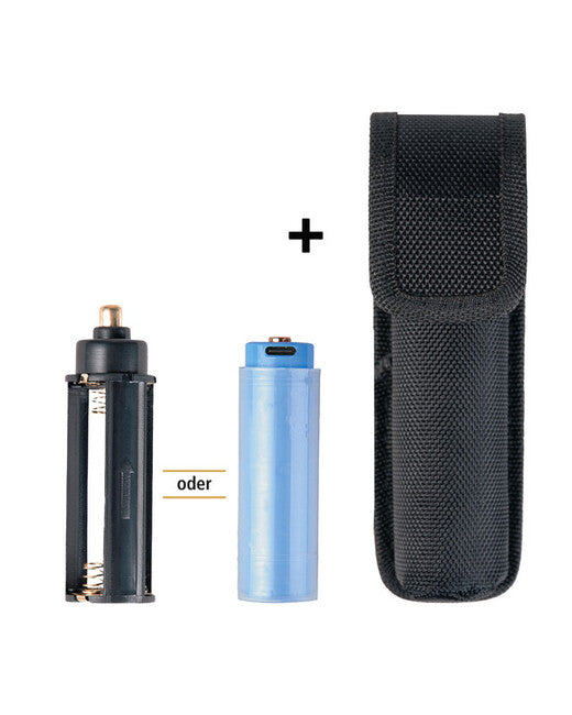 Mil-Tec MISSION 1000 torcia ricaricabile, nera