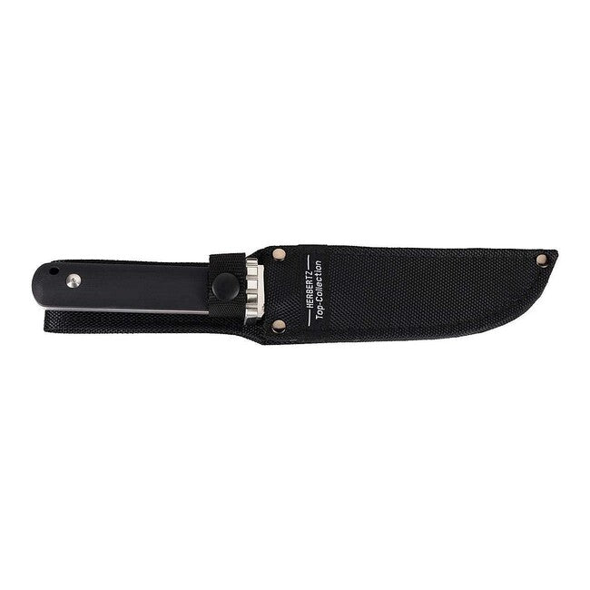 Herbertz TOP-Collection coltello da cintura, 15,5 cm, g10 nera