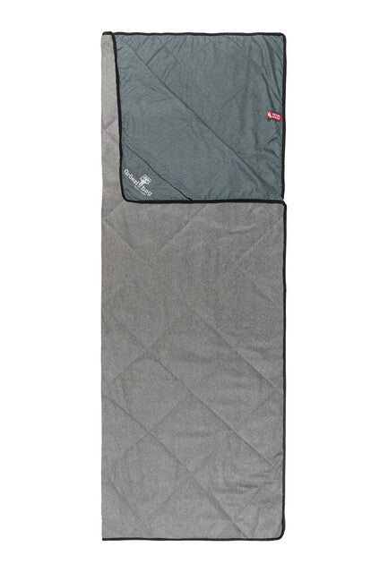 Grüezi-Bag Wellhealth coperta di lana Grüezi grigio-blu deluxe