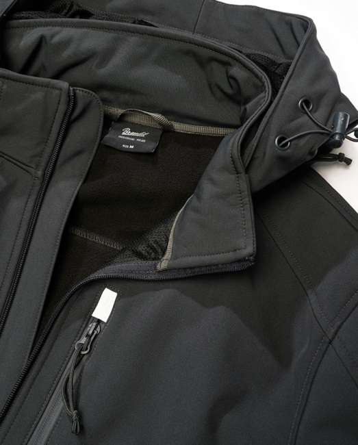 Brandit Hurricane giacca softshell, antracite