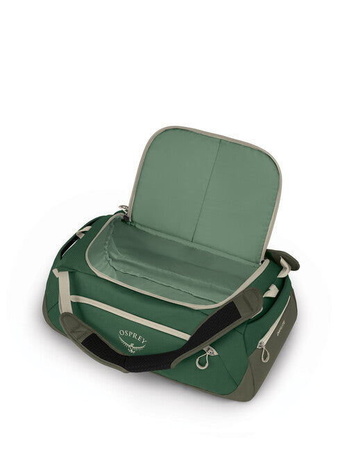 Osprey Daylite Duffel borsa da viaggio 30, baldacchino verde / torrente verde