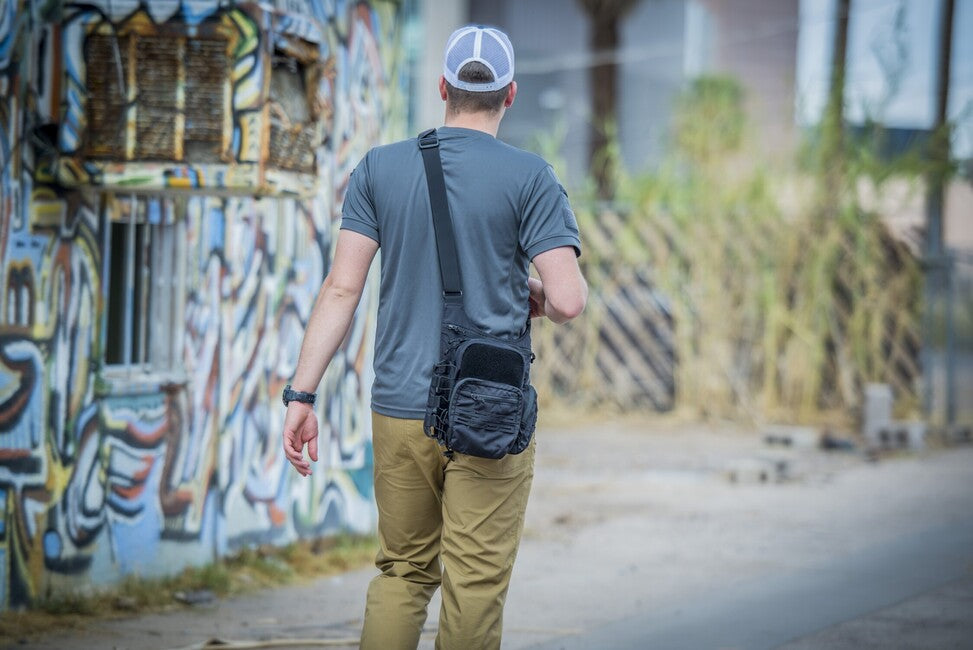 Helikon-Tex EDC borsa a tracolla, verde adattivo