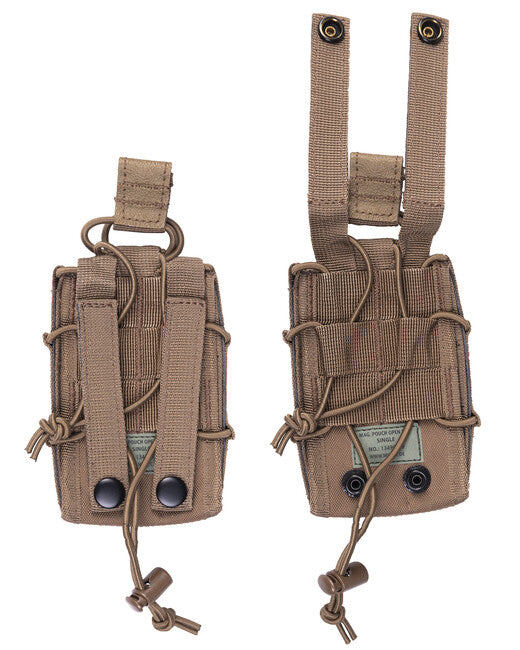 Mil-Tec Custodia per caricatori aperta m4/m16, Coyote scuro