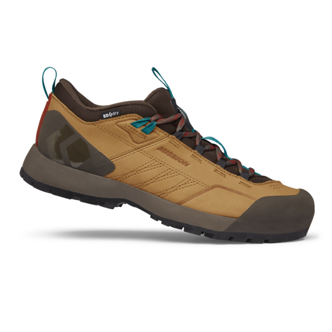Black Diamond Mission Low stivali in pelle waterproof approach, marrone ambra-caffé