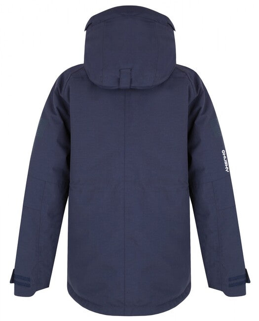 Husky Nigalo giacca hardshell imbottita, blu scuro
