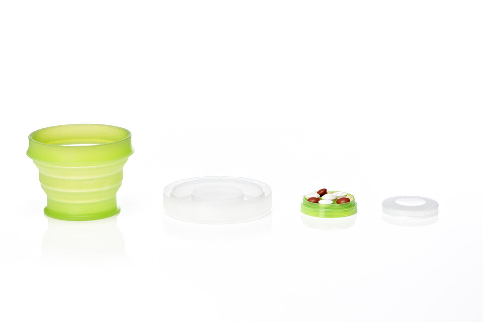 Humangear GoCup tazza da viaggio pieghevole, igienica e impacchettabile ' 237 ml verde