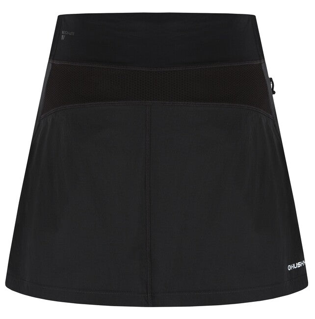 Husky Flamy gonna funzionale da donna con pantaloncini, nero