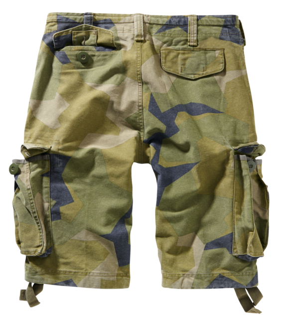 Brandit Vintage pantaloncini, mimetici svedesi M90