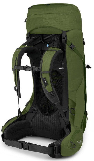 Osprey Aether 55 II zaino da trekking, garlic mustard green