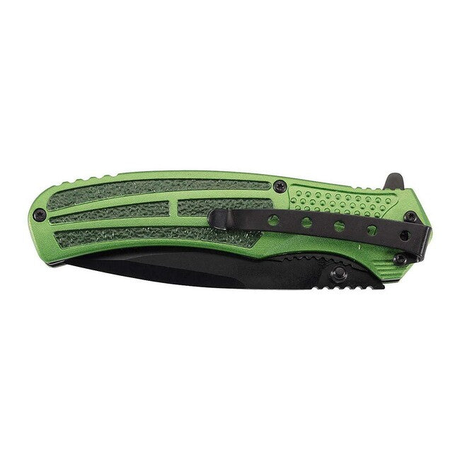 Herbertz Coltello a una mano 8,7 cm, verde