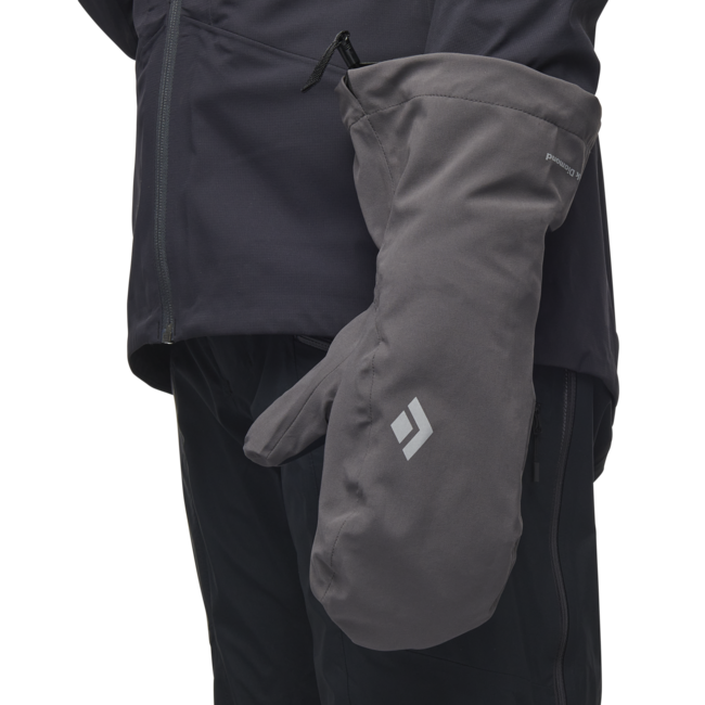 Black Diamond Guanti invernali impermeabili, fumo