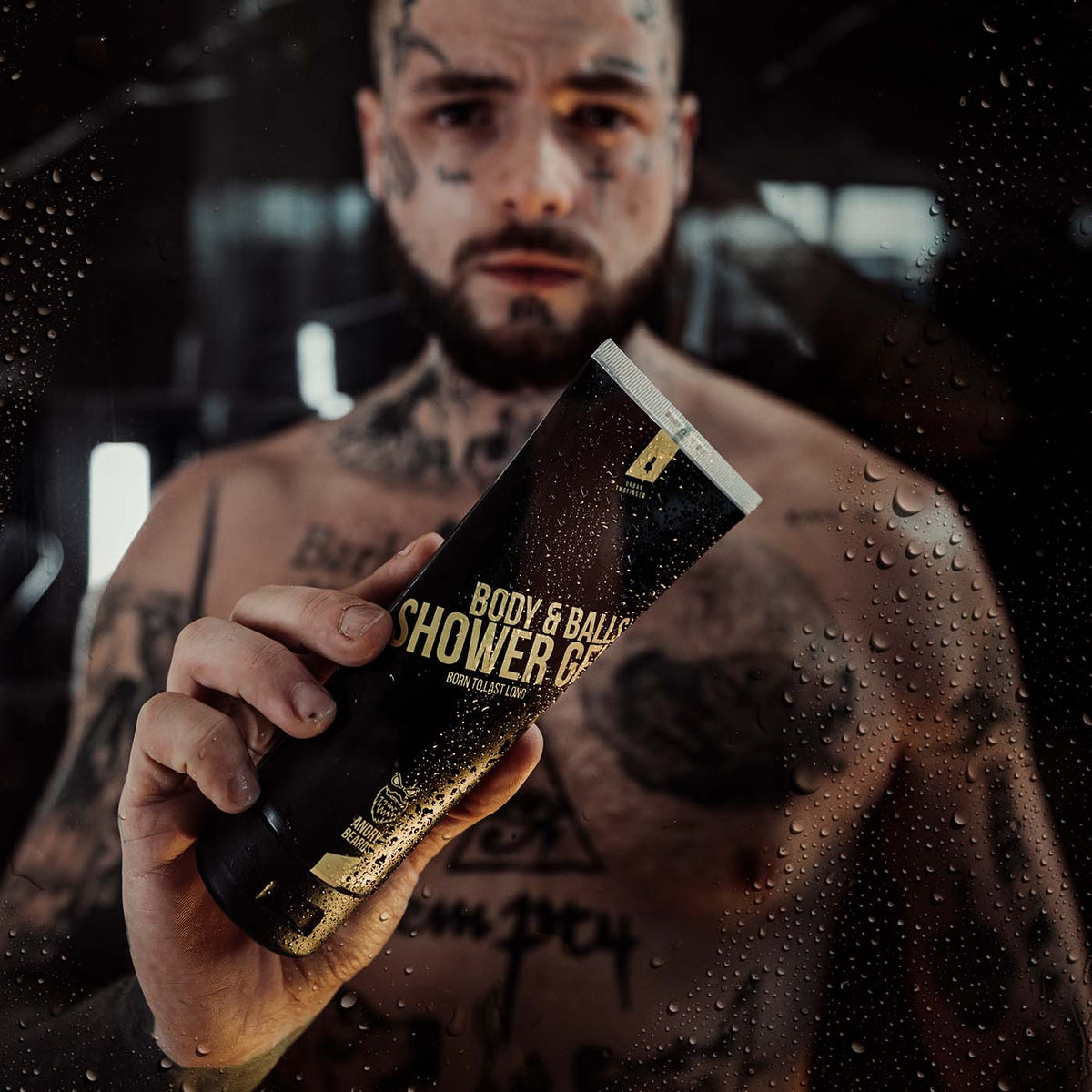 ANGRY BEARDS Urban Twofinger sprchovací gél na telo a gule, 230 ml
