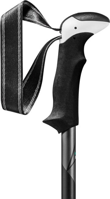 Leki Khumbu Pro bastoncini da trekking 110 - 145 cm, nero-antracite scuro-genoa
