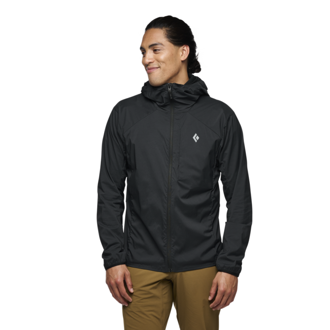 Black Diamond Alpine Start Hoody giacca softshell da uomo, nera