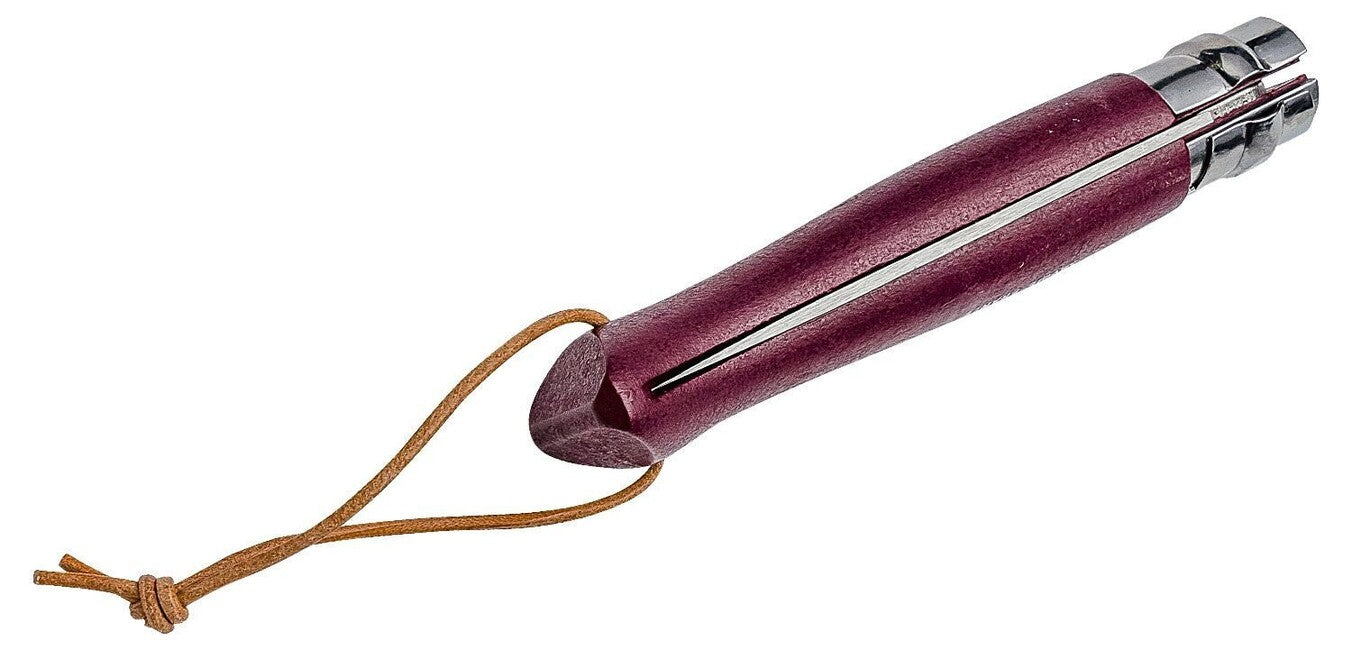 Opinel N ° 08 Coltello pieghevole VRI Trekking, bordeaux