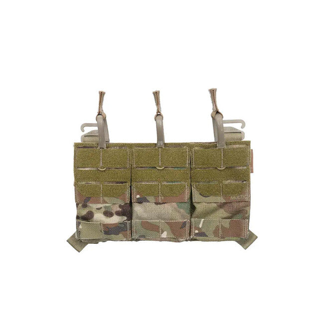 Agilite AG3 Placard Marsupio triplo per caricatori, multicam