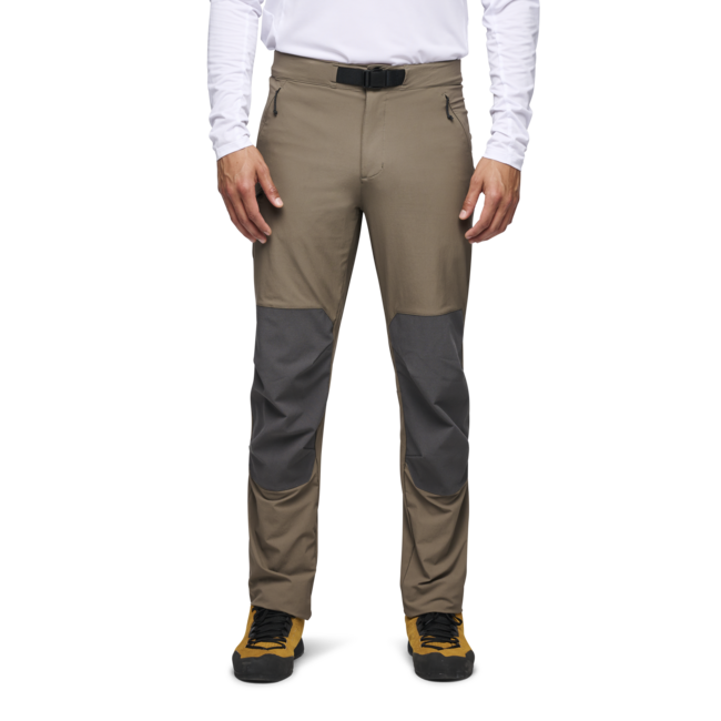 Black Diamond Alpine Hybrid pantaloni da uomo, noce-antracite